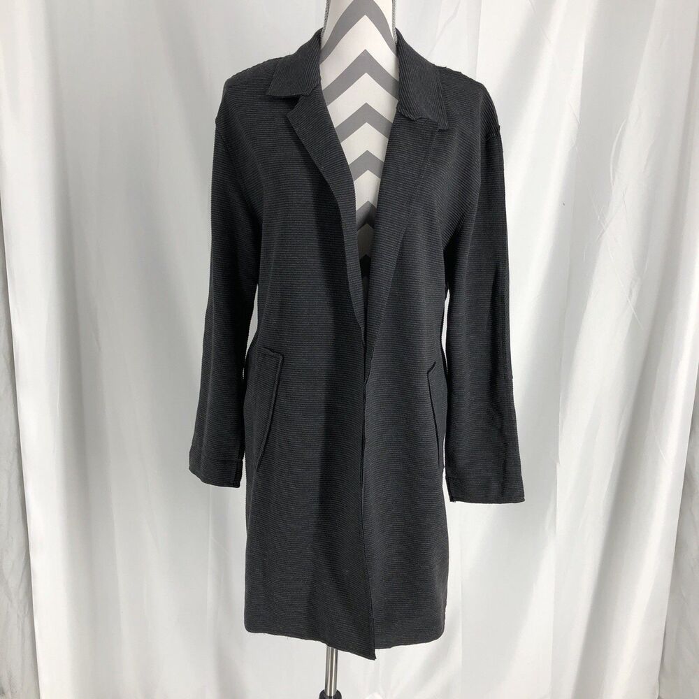 Willow & Clay Black Long Jacket/cardigan Large